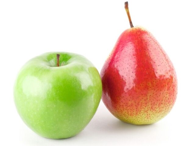 epal dan pir untuk diet dukan