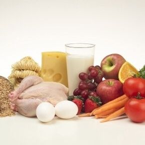 makanan protein dan buah-buahan pada diet enam kelopak
